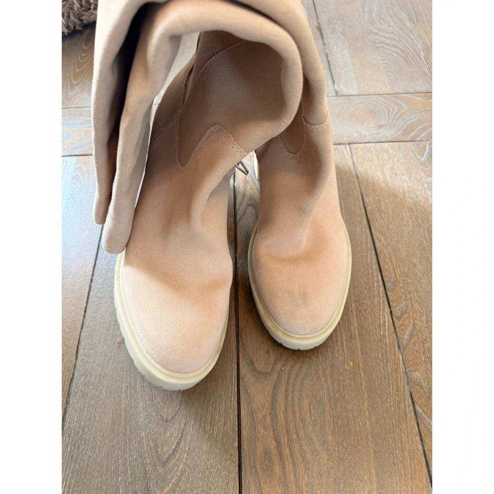 Dolce‎ Vita Corry H2O Tall Boots Womens Dune Suede 9.5